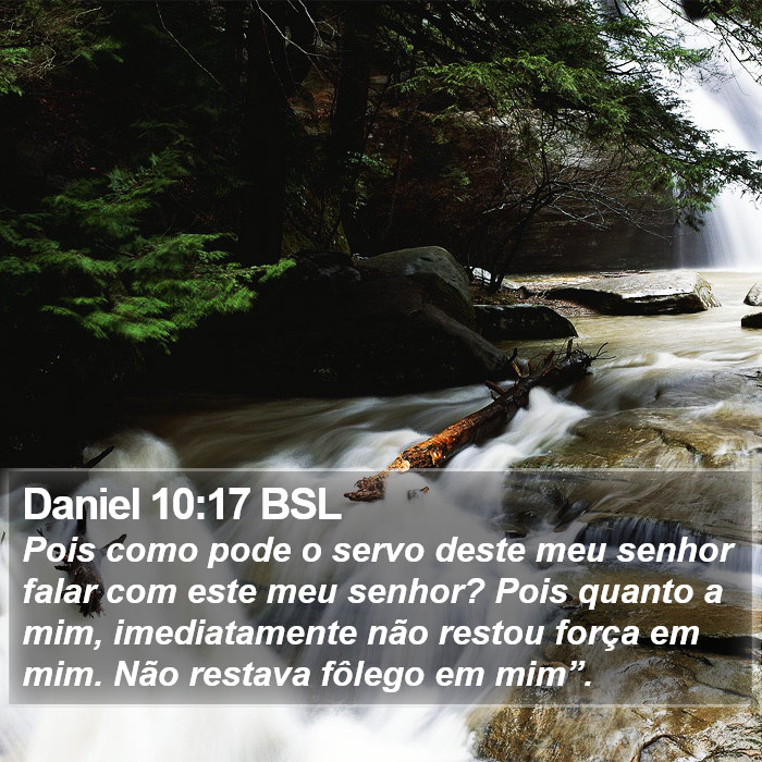 Daniel 10:17 BSL Bible Study