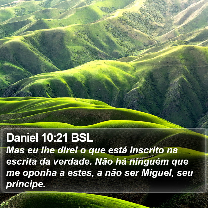 Daniel 10:21 BSL Bible Study