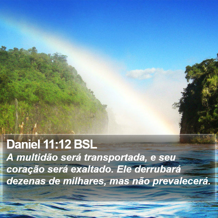 Daniel 11:12 BSL Bible Study