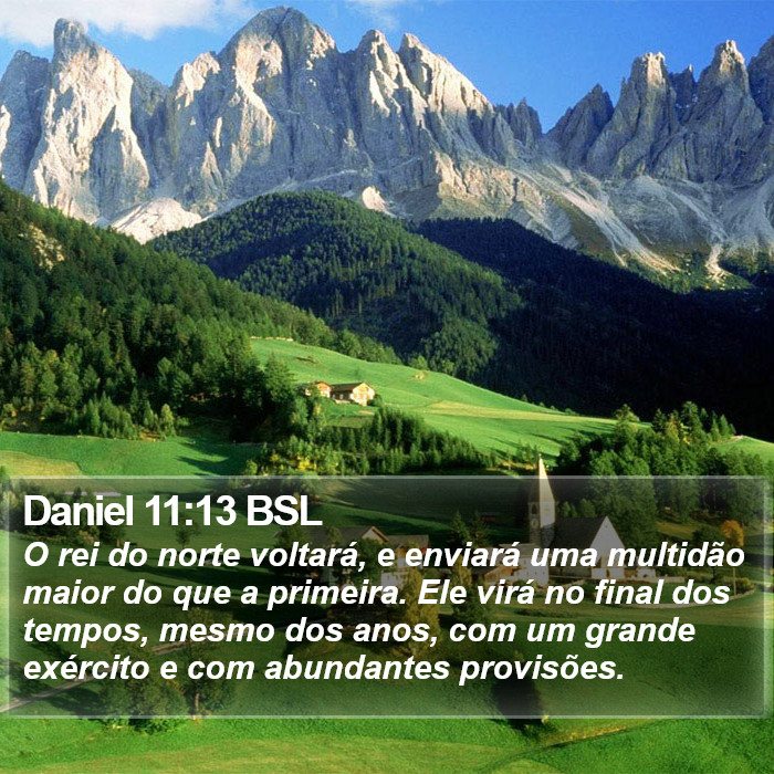 Daniel 11:13 BSL Bible Study