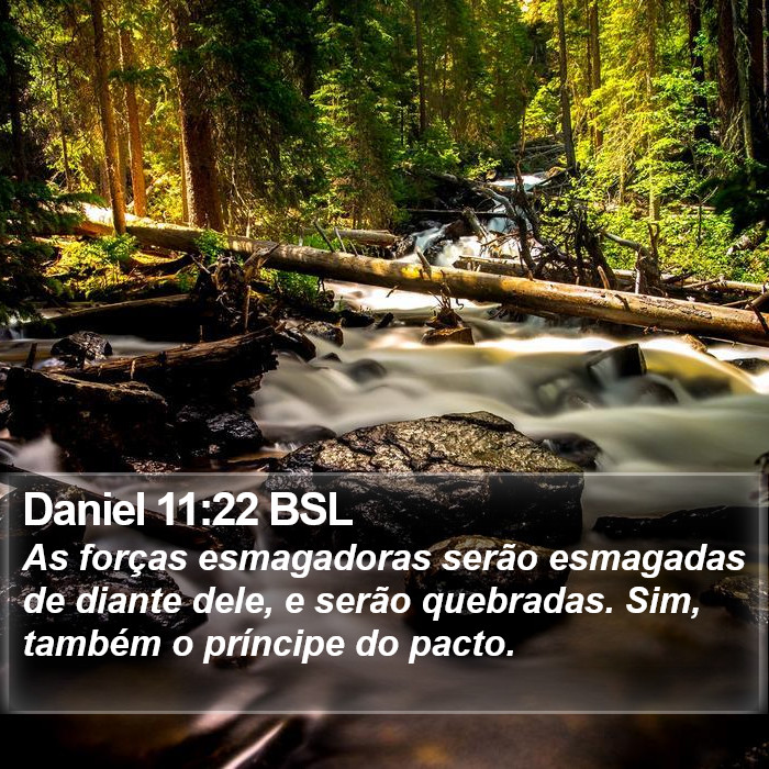 Daniel 11:22 BSL Bible Study