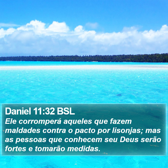 Daniel 11:32 BSL Bible Study