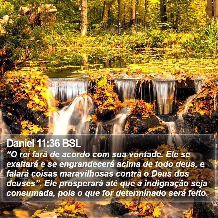 Daniel 11:36 BSL Bible Study