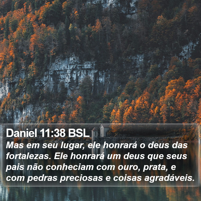 Daniel 11:38 BSL Bible Study