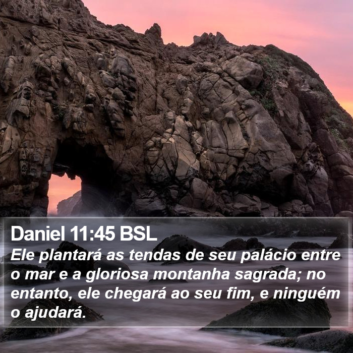 Daniel 11:45 BSL Bible Study