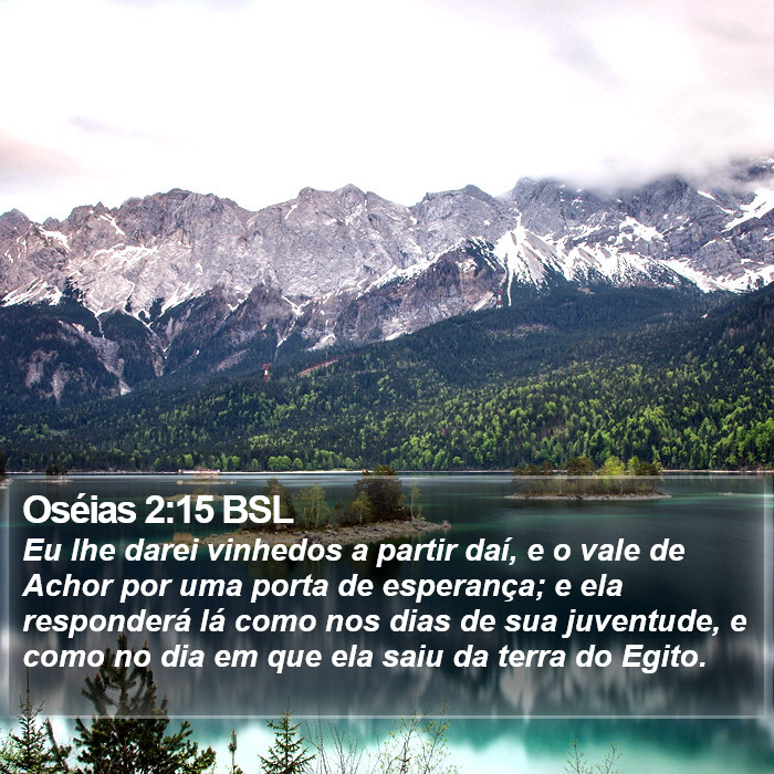 Oséias 2:15 BSL Bible Study