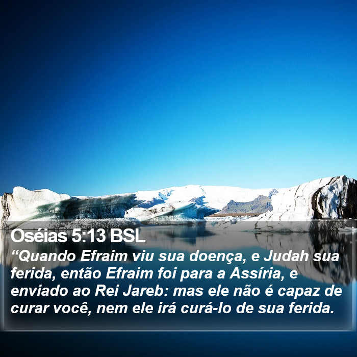 Oséias 5:13 BSL Bible Study