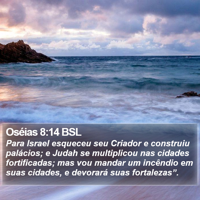 Oséias 8:14 BSL Bible Study