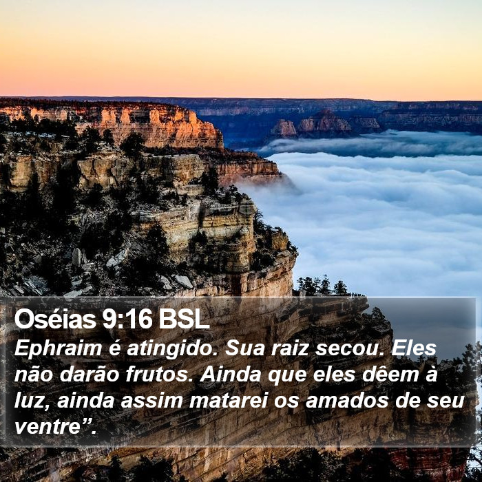 Oséias 9:16 BSL Bible Study