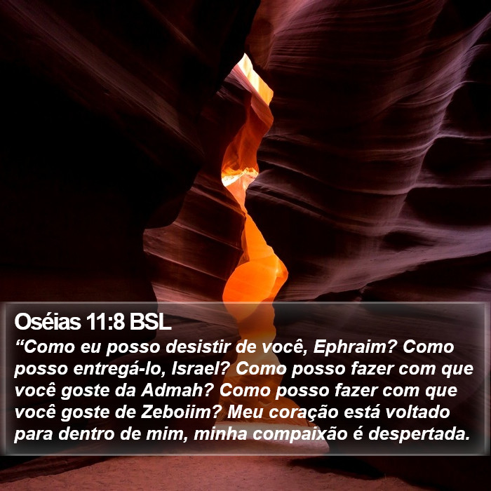 Oséias 11:8 BSL Bible Study