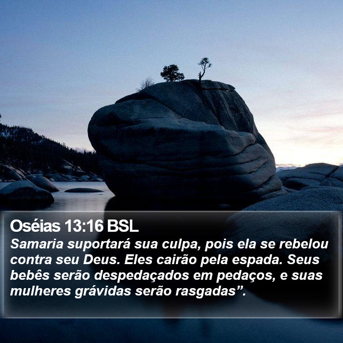 Oséias 13:16 BSL Bible Study