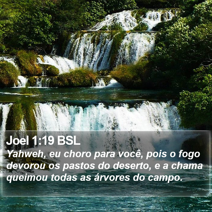 Joel 1:19 BSL Bible Study