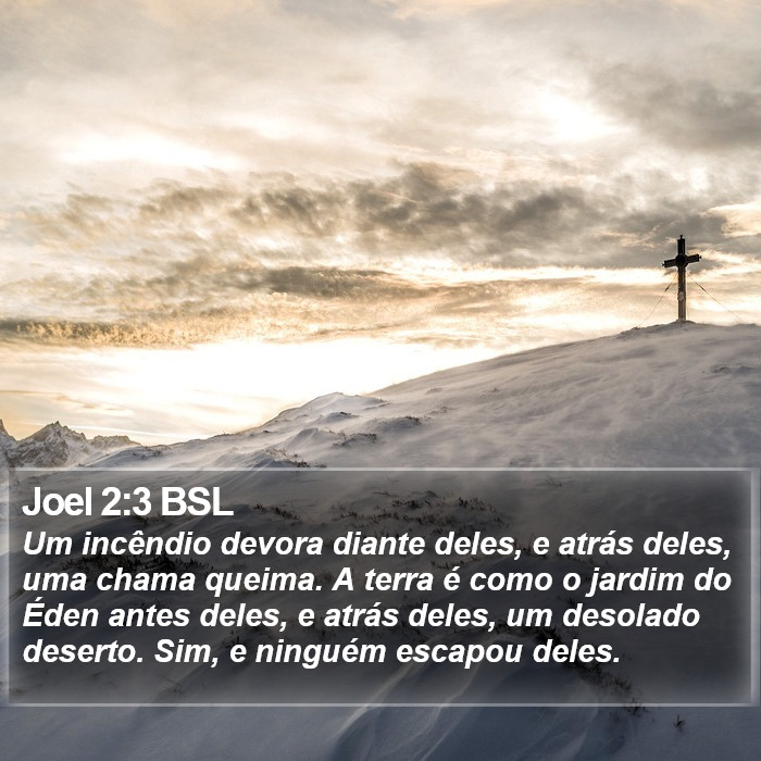 Joel 2:3 BSL Bible Study