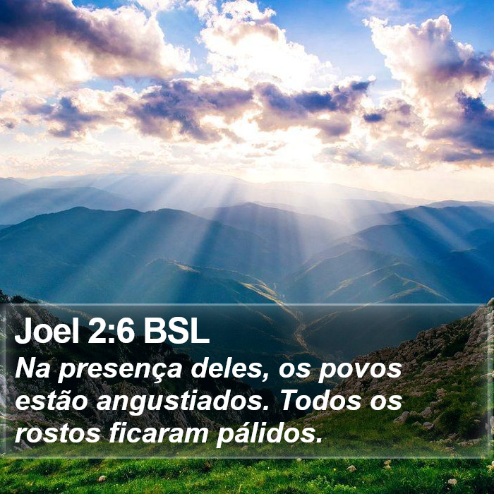 Joel 2:6 BSL Bible Study