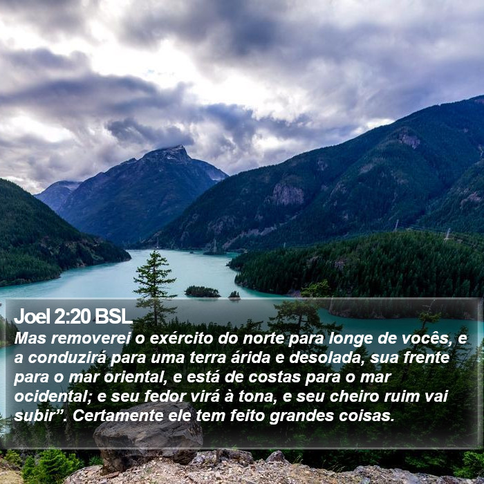 Joel 2:20 BSL Bible Study