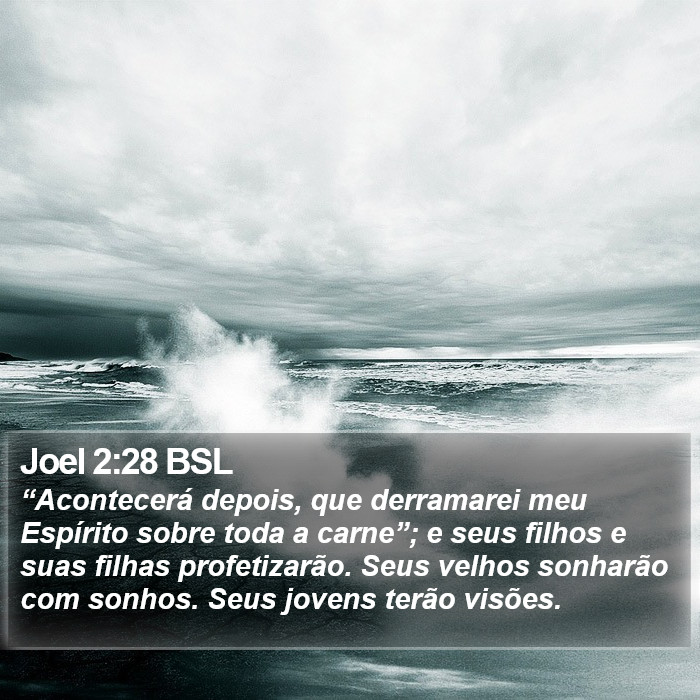 Joel 2:28 BSL Bible Study