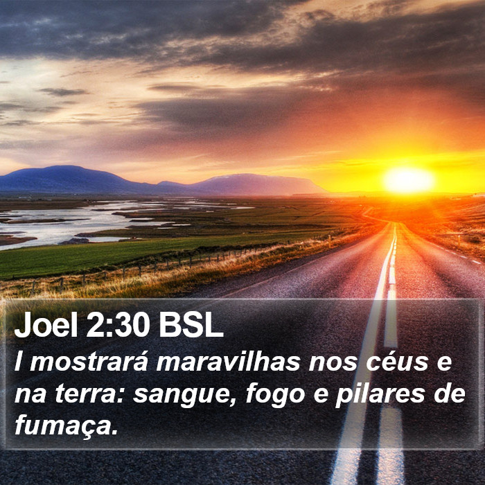 Joel 2:30 BSL Bible Study