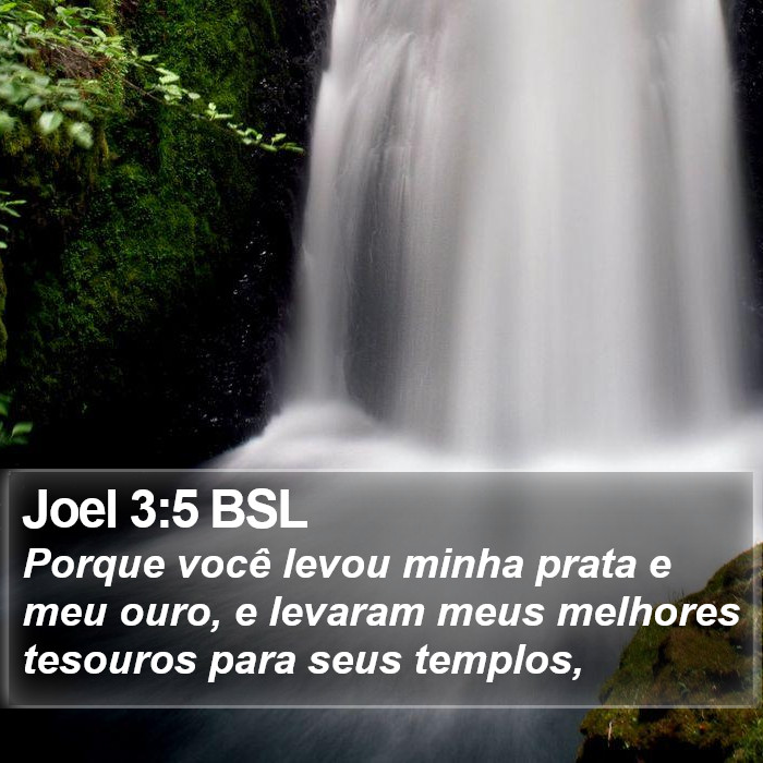 Joel 3:5 BSL Bible Study