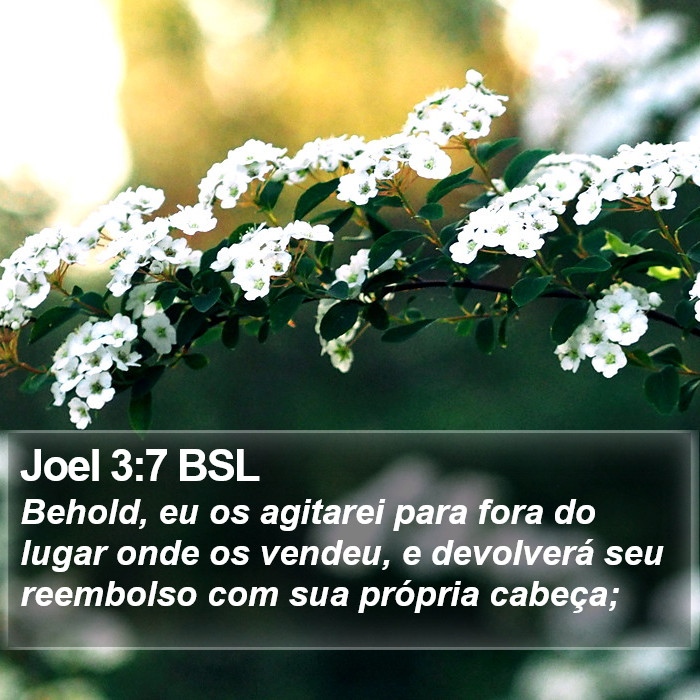 Joel 3:7 BSL Bible Study