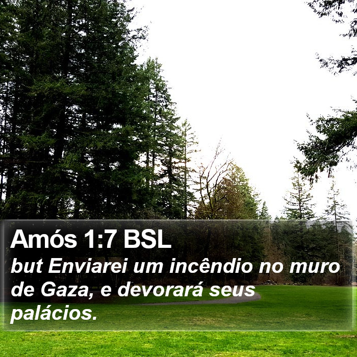 Amós 1:7 BSL Bible Study