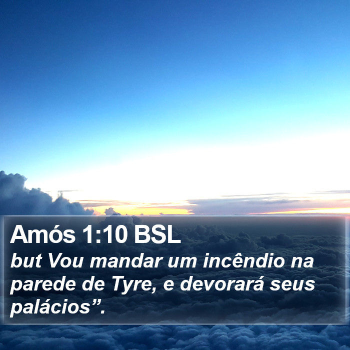 Amós 1:10 BSL Bible Study