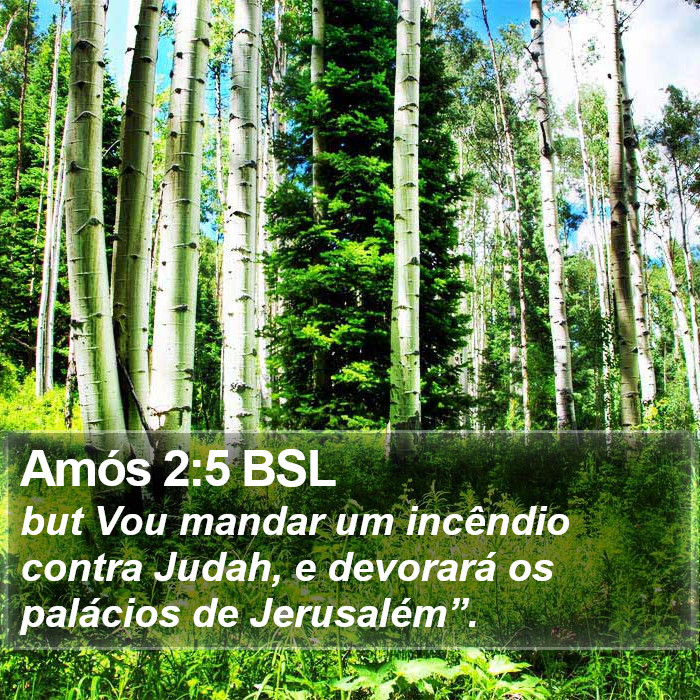 Amós 2:5 BSL Bible Study