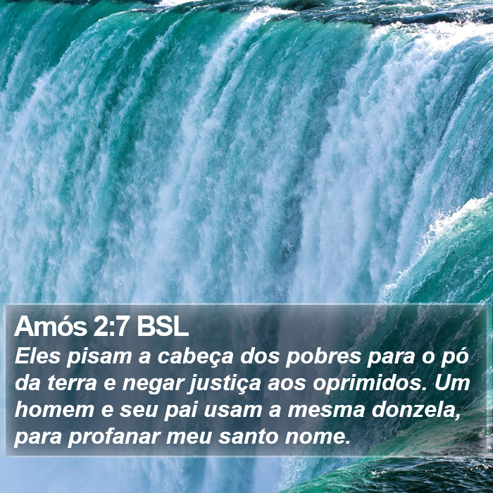 Amós 2:7 BSL Bible Study