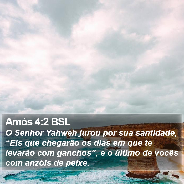 Amós 4:2 BSL Bible Study