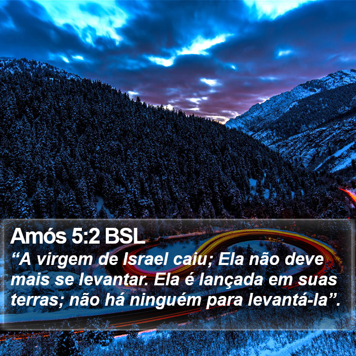 Amós 5:2 BSL Bible Study