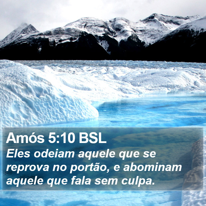 Amós 5:10 BSL Bible Study