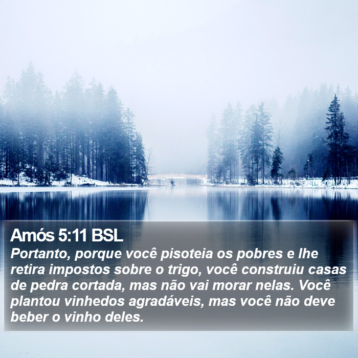 Amós 5:11 BSL Bible Study