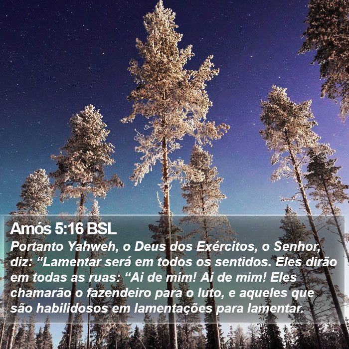 Amós 5:16 BSL Bible Study