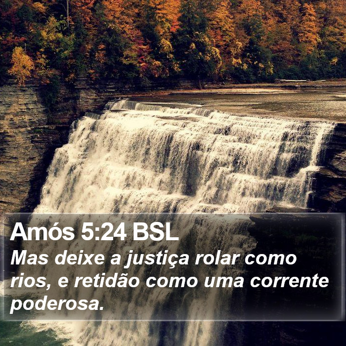 Amós 5:24 BSL Bible Study