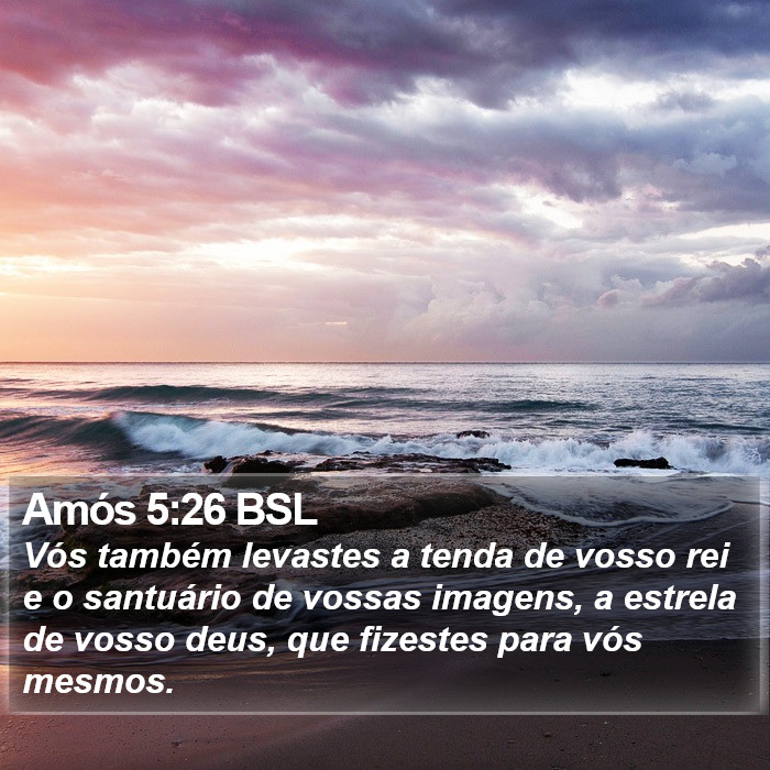 Amós 5:26 BSL Bible Study