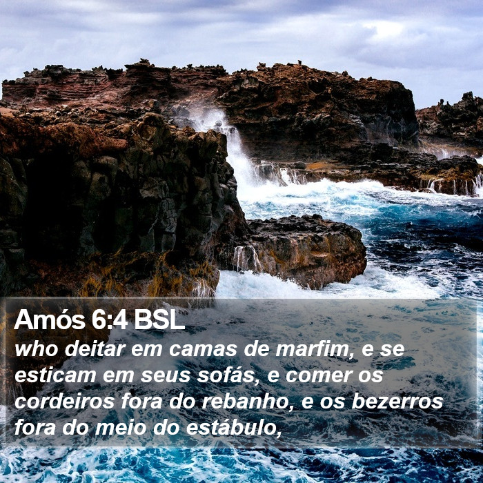 Amós 6:4 BSL Bible Study