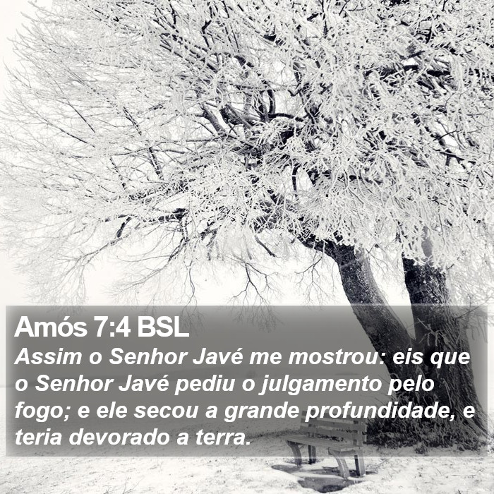 Amós 7:4 BSL Bible Study