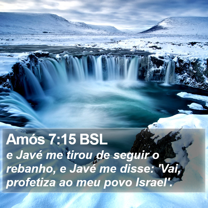 Amós 7:15 BSL Bible Study