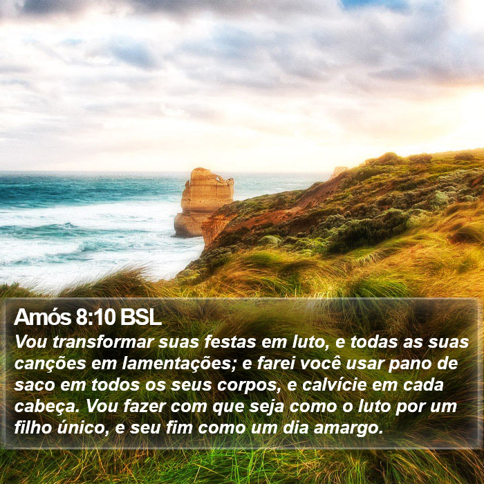 Amós 8:10 BSL Bible Study