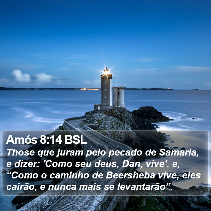 Amós 8:14 BSL Bible Study