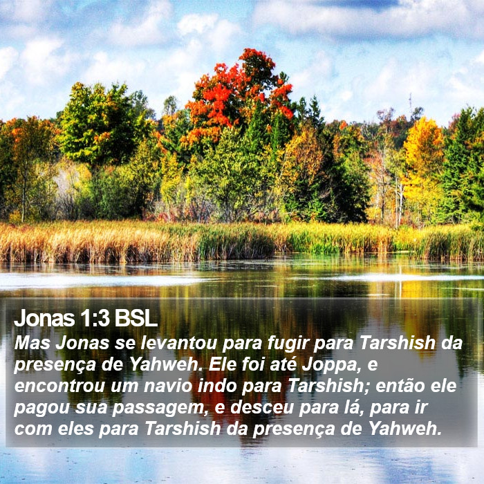 Jonas 1:3 BSL Bible Study