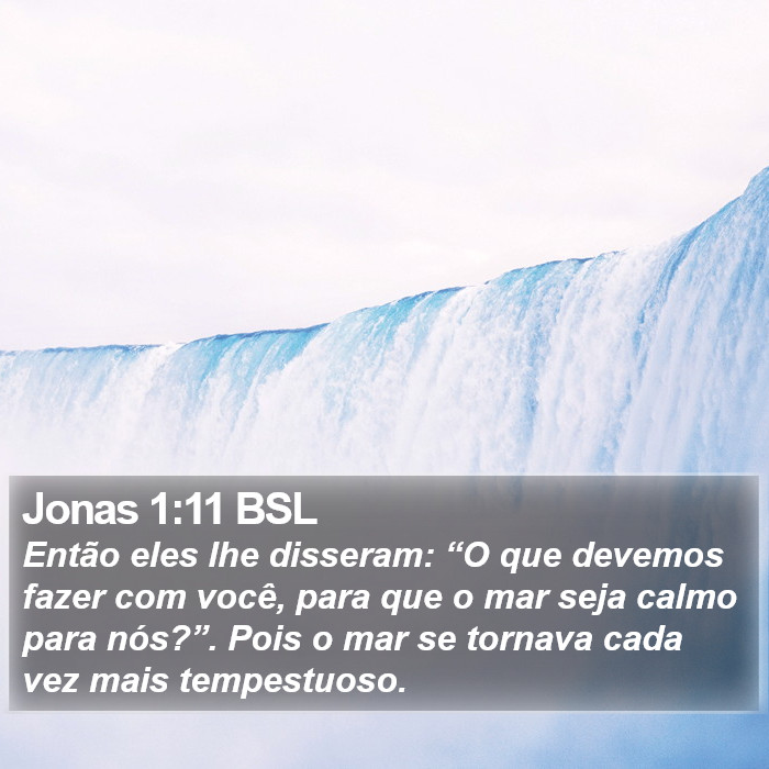 Jonas 1:11 BSL Bible Study