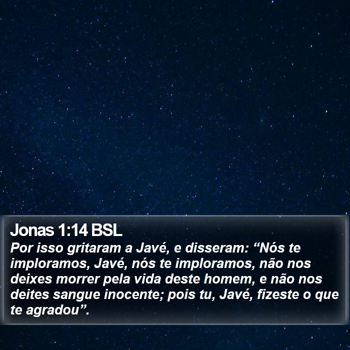 Jonas 1:14 BSL Bible Study