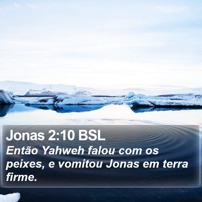 Jonas 2:10 BSL Bible Study