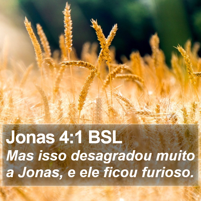 Jonas 4:1 BSL Bible Study