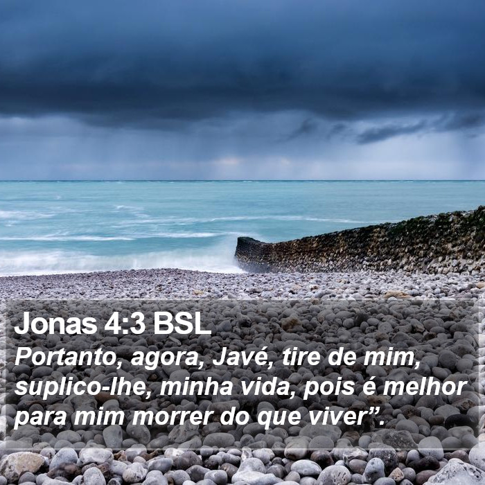 Jonas 4:3 BSL Bible Study