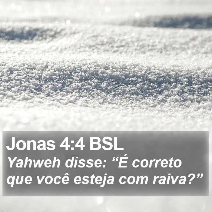 Jonas 4:4 BSL Bible Study