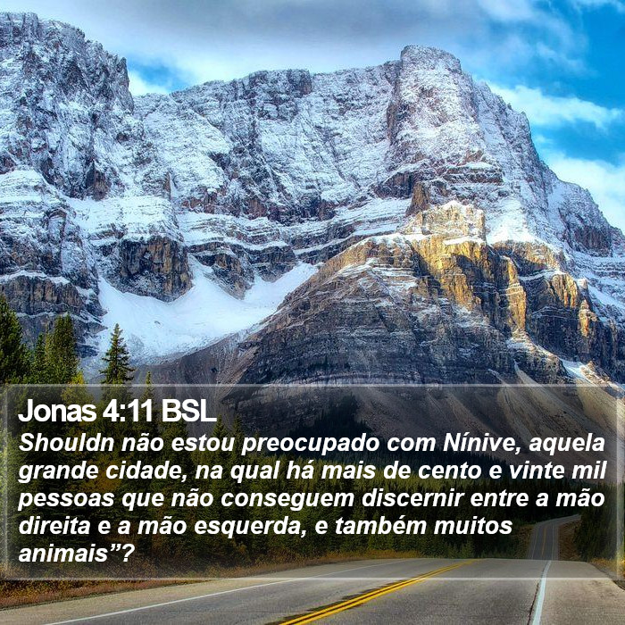 Jonas 4:11 BSL Bible Study