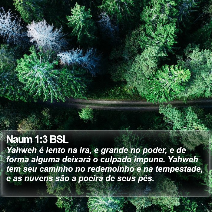 Naum 1:3 BSL Bible Study