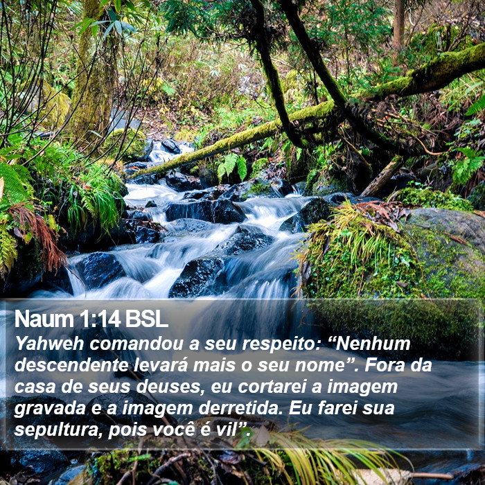 Naum 1:14 BSL Bible Study