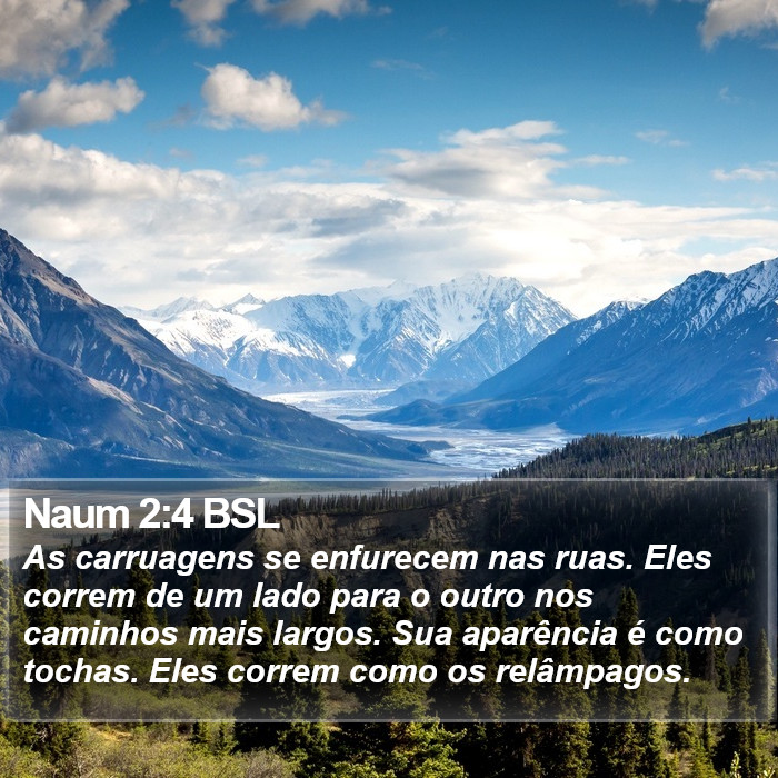 Naum 2:4 BSL Bible Study